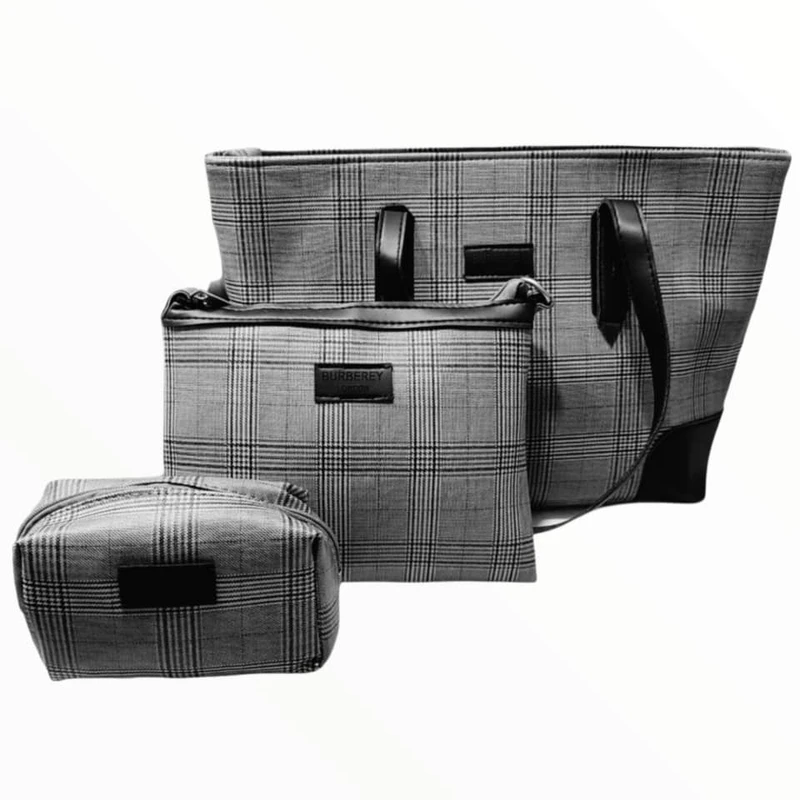 کیف زنانه مدل اف کد 999 مجموعه 3 عددی