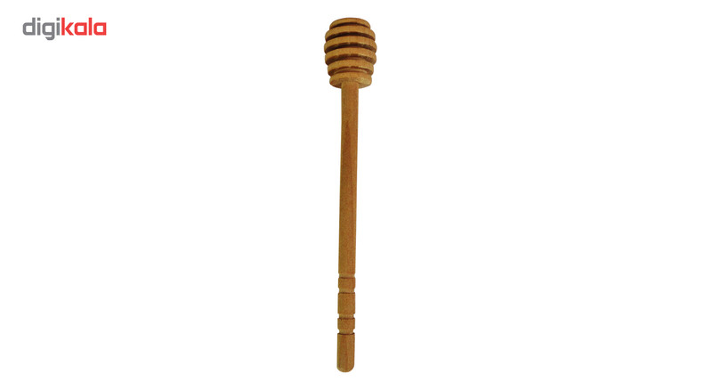 ظرف عسل خوری مدل سرامیکی کد H301 همراه دو عدد زیر لیوانی نمدی طرح قلب