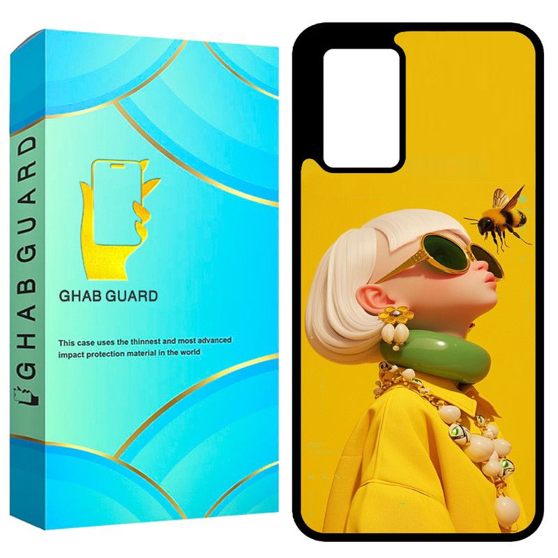 کاور قاب گارد طرح دختر مدل GCHP11S مناسب برای گوشی موبایل شیائومی Redmi Note 11 4G / Redmi Note 11S 4G