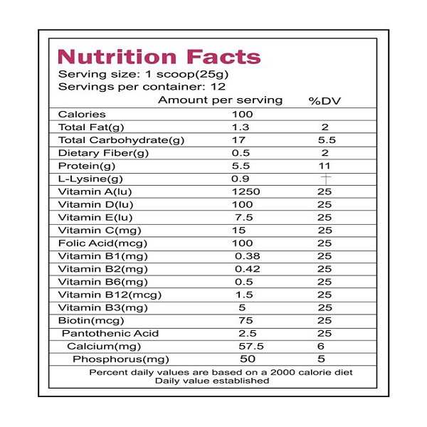 پودر افزایش قد و وزن کودکان بالای 2 سال کیدویت ویتاپی - 300 گرم