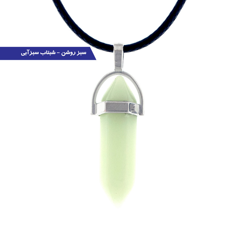 گردنبند برانت طرح شبتاب مدل کریستال سنگی