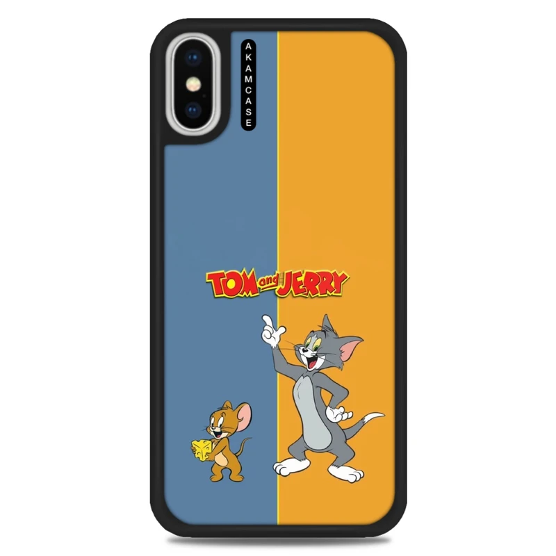 کاور آکام مدل AMC-WAXSM-TOM & JERRY17 مناسب برای گوشی موبایل اپل iPhone Xs Max