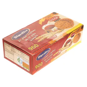 بیسکوییت سبوس دار فرخنده با آردجو مقدار 900 گرم