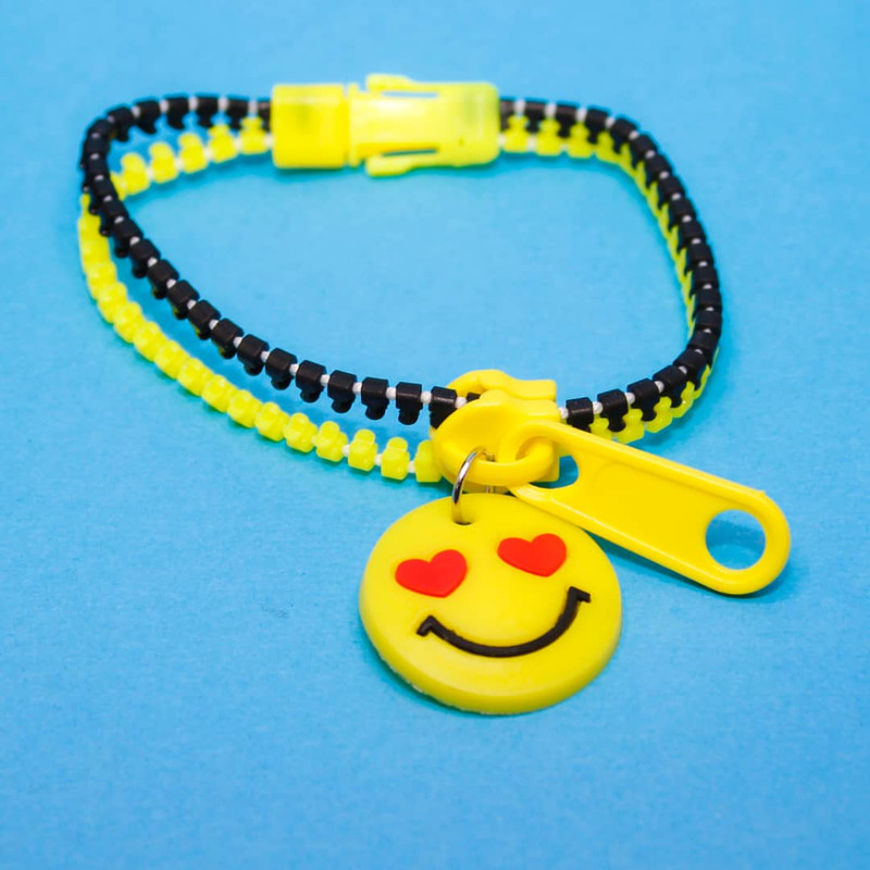 دستبند دخترانه طرح زیپ کد RKH_932 دستبند دخترانه طرح زیپ کد RKH_932