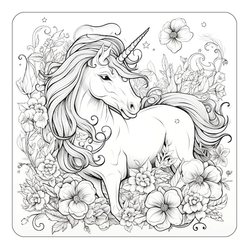 مگنت کاکتی طرح اسب تک شاخ و یونیکورن مدل mp29459