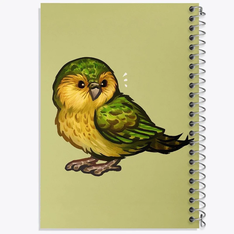 دفتر مشق 50 برگ خندالو مدل گنجشک  کد 21052