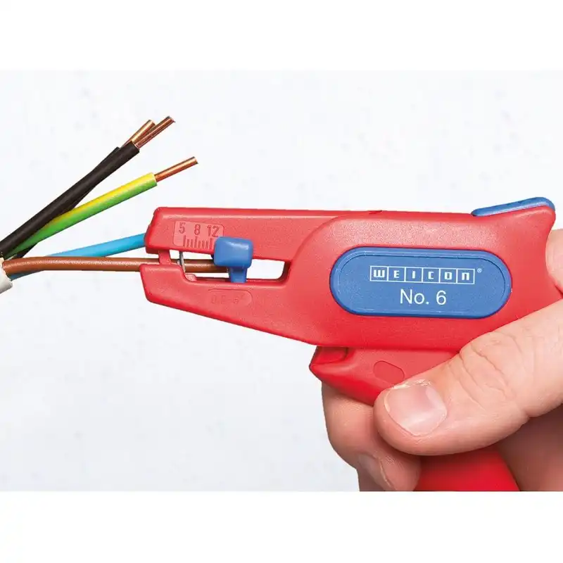 انبر سیم لخت کن ویکن کد ۵۱۰۰۰۰۰۶ سایز 13 میلی متر