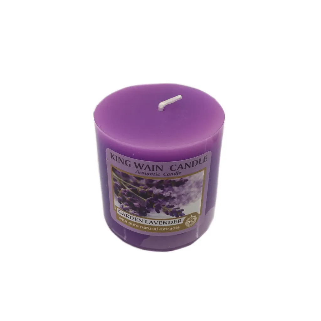 شمع عطری خانه سفید کد 01 با رایحه لوندر