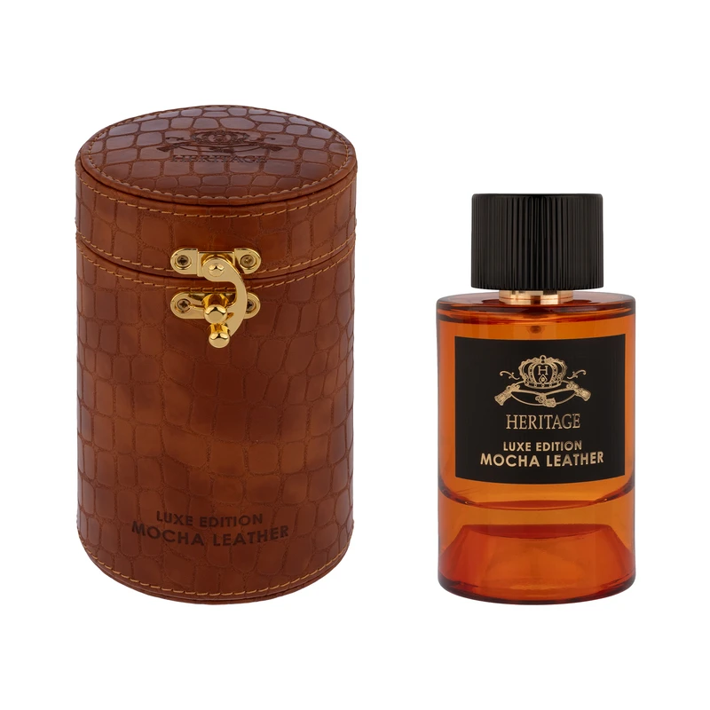 اکستریت د پرفیوم هریتیج مدل Luxe Edition Mocha Leather با رایحه گرم حجم 100 میلی‌لیتر
