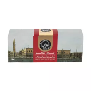 چای سیاه کیسه ای صنایع غذایی طلالو - بسته 25 عددی