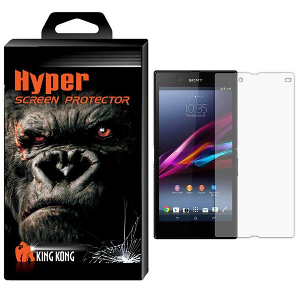 محافظ صفحه نمایش شیشه ای کینگ کونگ مدل Hyper Protector مناسب برای گوشی Sony Xperia Z محافظ صفحه نمایش شیشه ای کینگ کونگ مدل Hyper Protector مناسب برای گوشی Sony Xperia Z