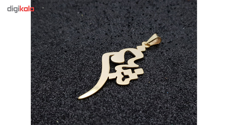 گردنبند نقره ترمه مدل اسم شبنم کد AC34