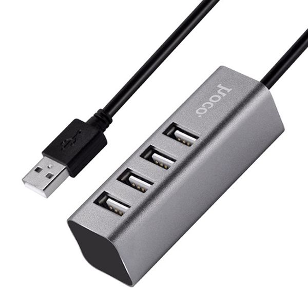 هاب 4 پورت USB 2.0 هوکو مدل HB1 هاب 4 پورت USB 2.0 هوکو مدل HB1