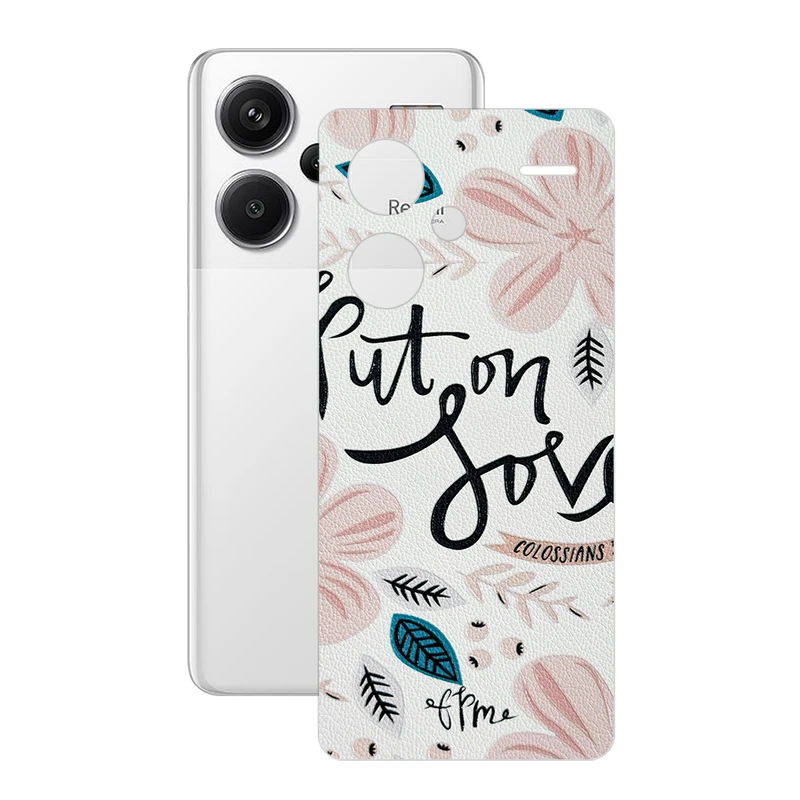 برچسب پوششی ریمکس مدل Leth طرح put on love مناسب برای گوشی موبایل شیائومی Redmi Note 13 Pro Plus