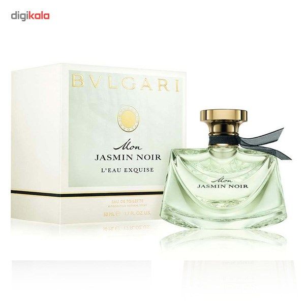 ادو تویلت زنانه بولگاری مدل Mon Jasmin Noir L'Eau Exquise حجم 50 میلی لیتر -  - 2