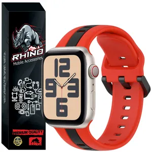 Rhino Silic-2C Model Strap Suitable for Apple Watch Series SE 2022 44mm 