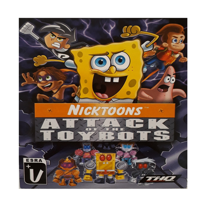 بازی nicktoons attack toybots مخصوص ps2
