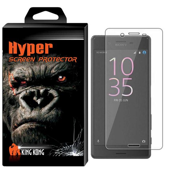 محافظ صفحه نمایش شیشه ای کینگ کونگ مدل Hyper Protector مناسب برای گوشی Sony Xperia X محافظ صفحه نمایش شیشه ای کینگ کونگ مدل Hyper Protector مناسب برای گوشی Sony Xperia X
