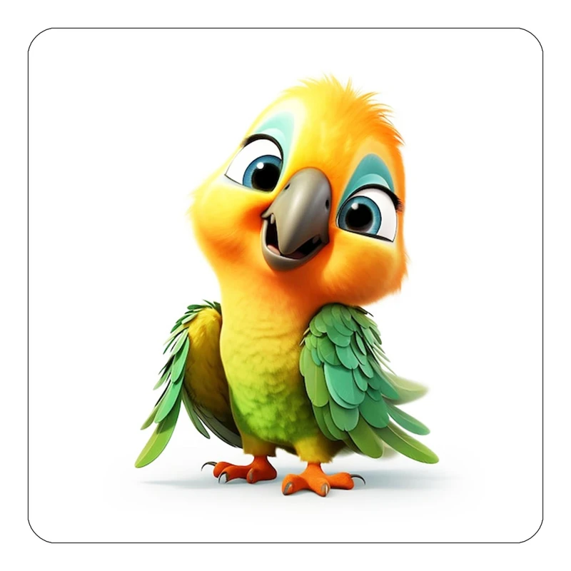 مگنت کاکتی طرح حیوانات کارتونی مدل mp28002