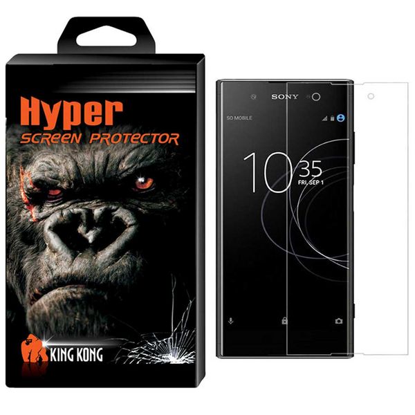 محافظ صفحه نمایش شیشه ای کینگ کونگ مدل Hyper Protector مناسب برای گوشی Sony Xperia XA1 Plus محافظ صفحه نمایش شیشه ای کینگ کونگ مدل Hyper Protector مناسب برای گوشی Sony Xperia XA1 Plus