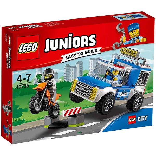 لگو سری Juniors مدل Truck Chase 10735 لگو سری Juniors مدل Truck Chase 10735