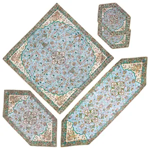 ست 5 تکه رومیزی ترنج ایساتیس مدل 1
