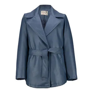 کت چرم زنانه السانا مدل جانیس کد 2411