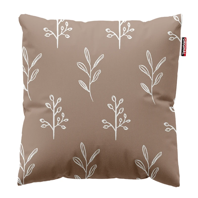 کوسن پاد آفرین مدل گل و برگ کد PK303415 سایز 30*30 سانتی متر