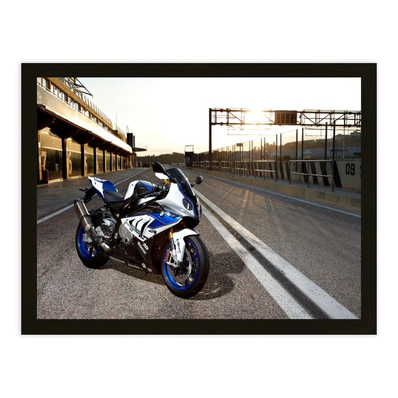 تابلو بکلیت طرح موتور سنگین bmw s1000rr مدل B-pe1000rrbmw فریم مشکی