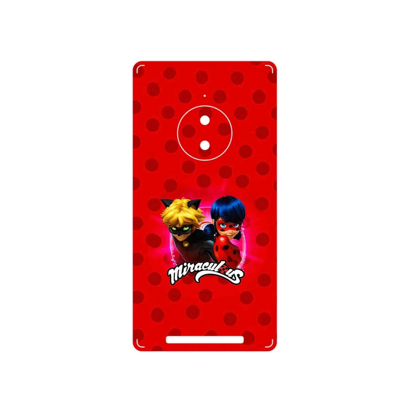 برچسب پوششی ماهوت مدل Ladybug and Cat Noir مناسب برای گوشی موبایل نوکیا Lumia 830