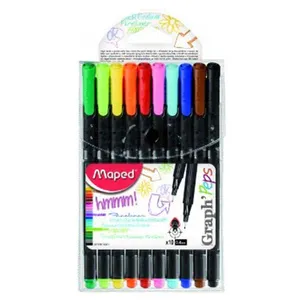 Maped Graph Peps 10 Color Rollerball Pen