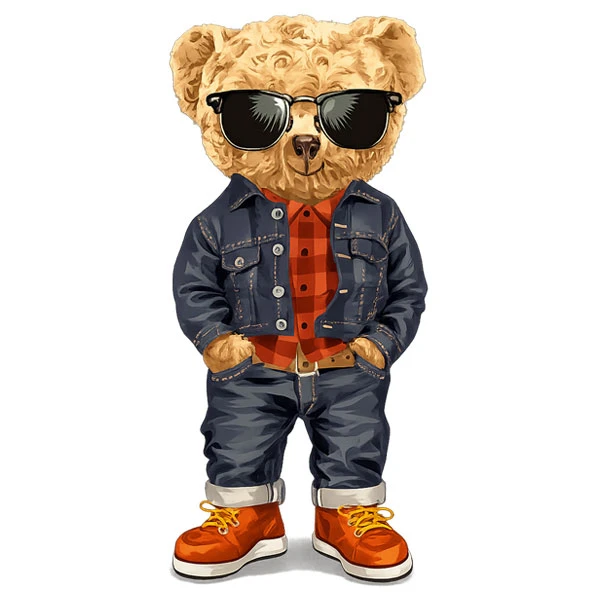 استیکر پارچه و لباس کارنیلا مدل ka-37