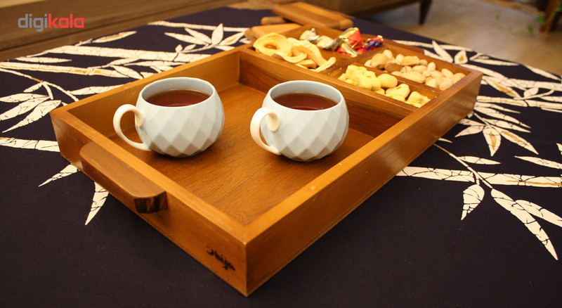 سینی چوبی شیجا مدل Shija Art