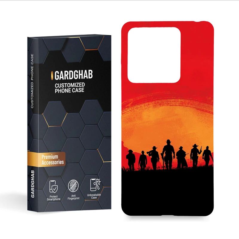 کاور گارد قاب مدل پسرانه مناسب برای گوشی موبایل شیائومی redmi note 13 5g