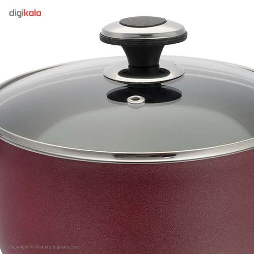 قابلمه گرانیتا زرساب با در شیشه ای مدل GT-420 سایز 20