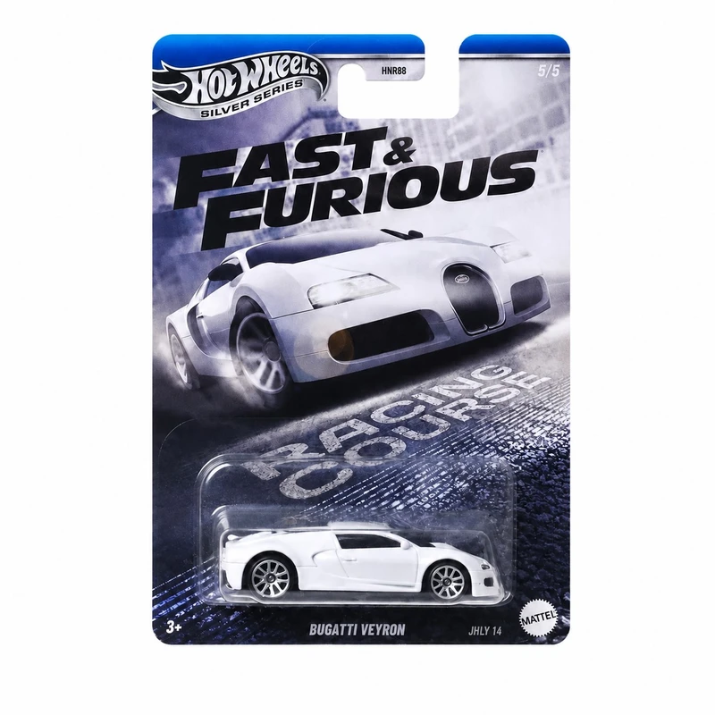 ماشین بازی هات ویلز مدل HW BUGATTI VEYRON SILVER SERIES