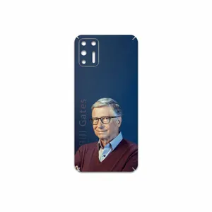 MAHOOT Bill Gates Cover Sticker for Motorola Moto G9 Plus
