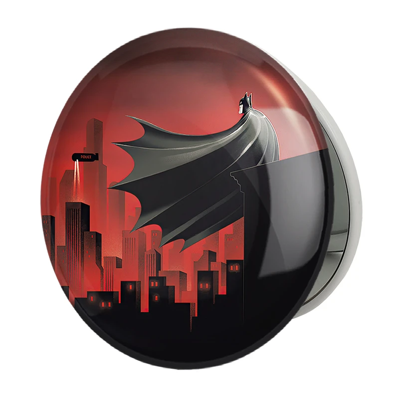 آینه جیبی خندالو طرح بتمن Batman مدل تاشو کد 25819 