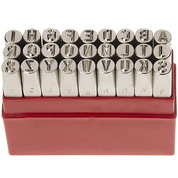 مجموعه سنبه های حروف کوب 6 میلی متری ایران پتک LK 2811