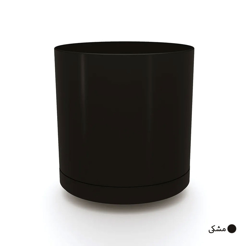 گلدان مدل پلاستیکی استوانه ای کد 1020