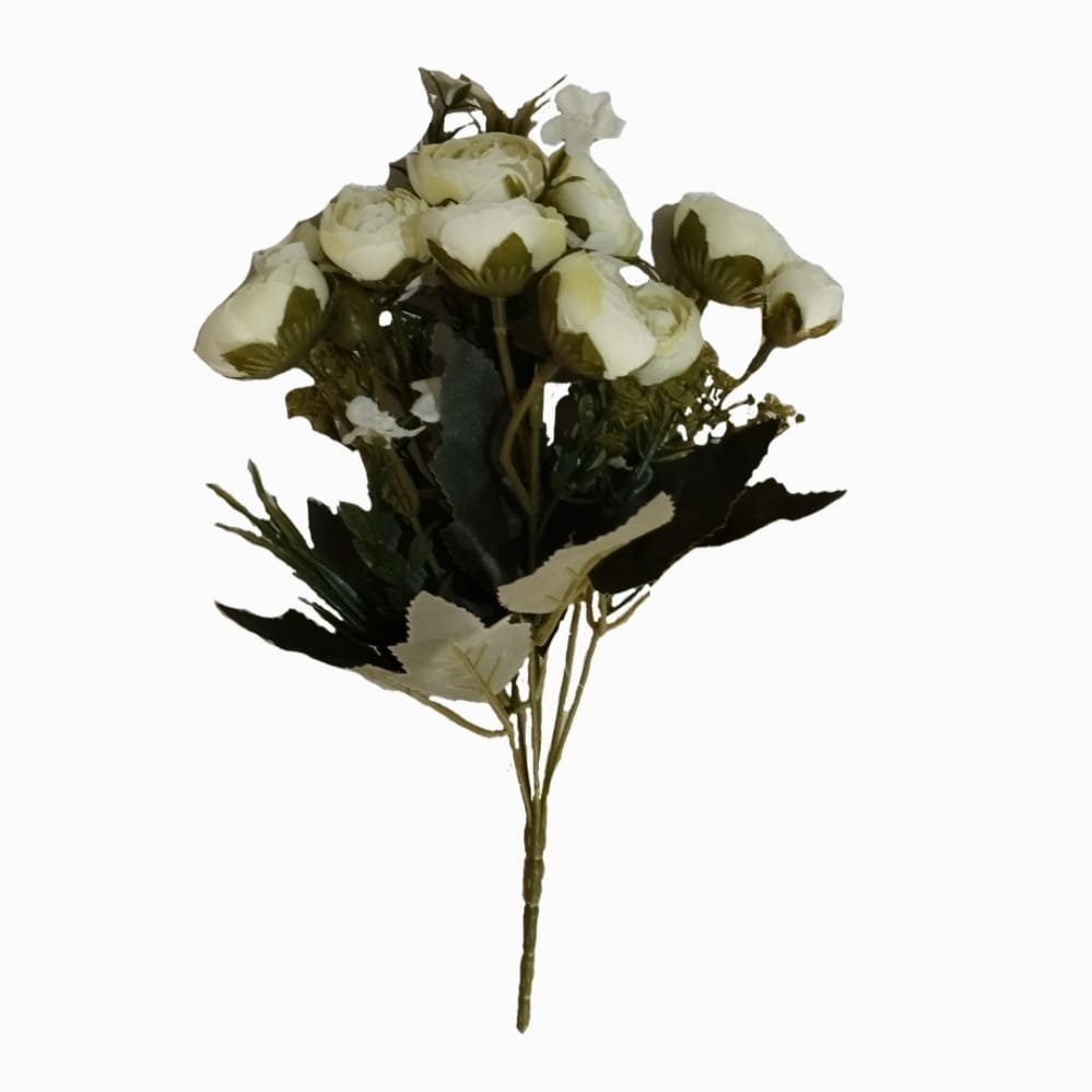 گل مصنوعی مدل پیونی 6 شاخه کدJF-731-6 
