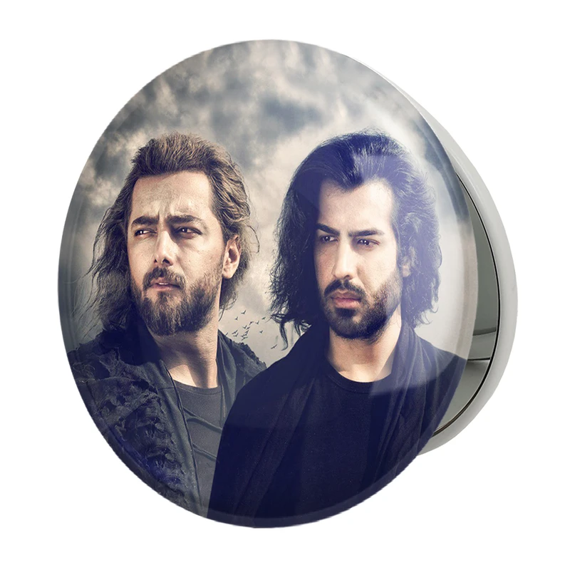 آینه جیبی خندالو طرح ماکان بند مدل تاشو کد 2546 