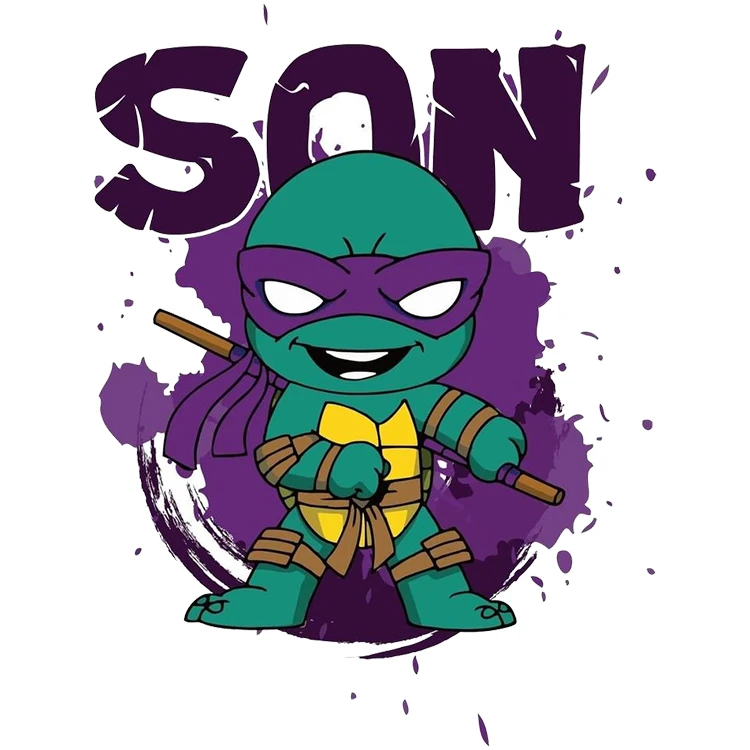 استیکر پارچه و لباس پاد آفرین مدل کارتونی کد S1995