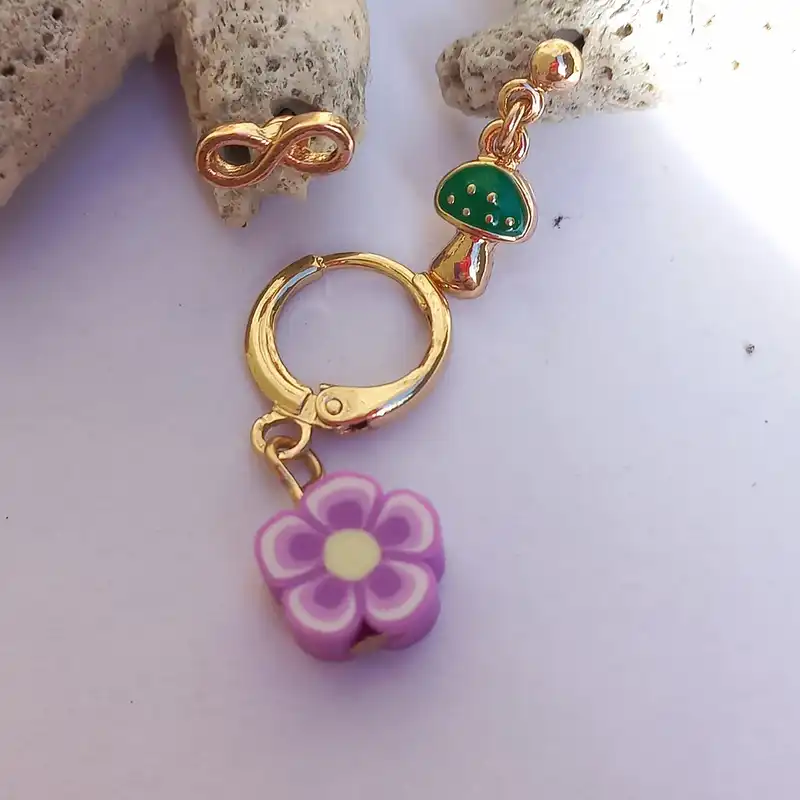 گوشواره زنانه مدل SMR 0316 مجموعه 3 عددی