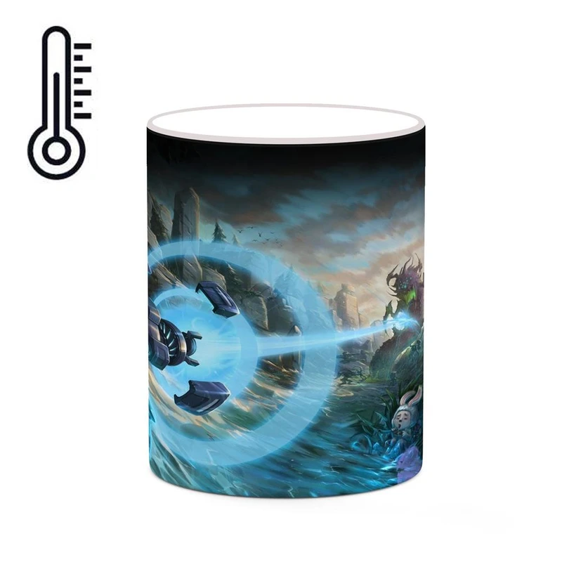 ماگ حرارتی کاکتی مدل بازی لیگ افسانه ها League Of Legends کد mgh29235