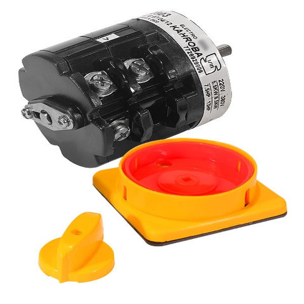 کلید گردان سلکتوری سه فاز تابلو 3 فاز آسانسور کهربا مدل یکطرفه قفل شو 32 امپر کلید گردان سلکتوری سه فاز تابلو 3 فاز آسانسور کهربا مدل یکطرفه قفل شو 32 امپر