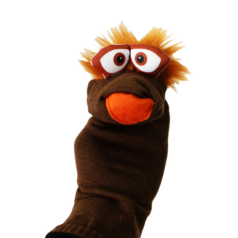 عروسک نمایشی مدل جوراب کد 118-08