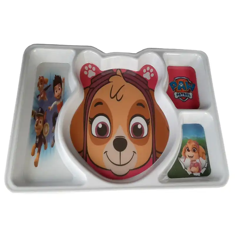 ظرف غذای کودک طرح سگ های نگهبان مدل 1400
