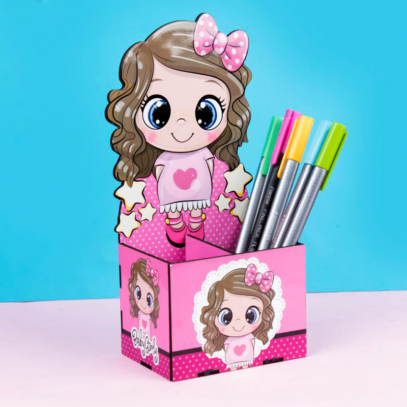 جامدادی رومیزی مدل دختر گوگولی جامدادی رومیزی مدل دختر گوگولی