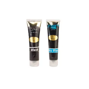 رنگ خوراکی ژله ای آبی روشن و مشکی نیلیگون - 100 گرم بسته 2 عددی